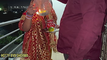 Post-2023 Karwa Chauth meal, husband and wife engage in intimate talk and sexual activities