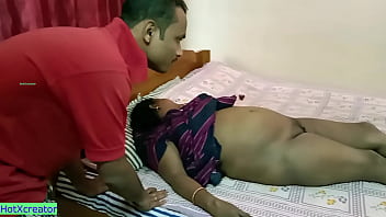 Indian housewife caught in the act with a thief, sexual encounter